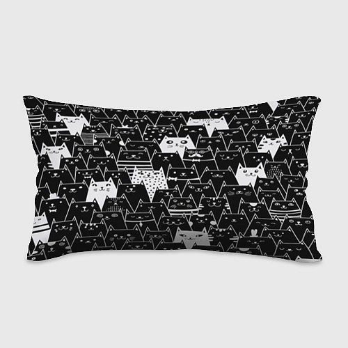 Подушка-антистресс КОТЫ BLACK / 3D-принт – фото 1