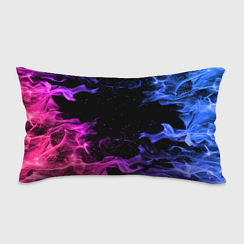 Подушка-антистресс ОГОНЬ НЕОН / 3D-принт – фото 1