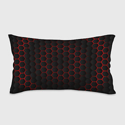 Подушка-антистресс 3D black & red