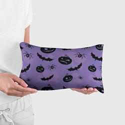 Подушка-антистресс Фиолетовый хэллоуин, цвет: 3D-принт — фото 2