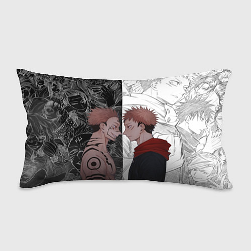Подушка-антистресс Jujutsu Kaisen Сукуна х Юдзи / 3D-принт – фото 1
