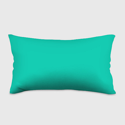 Подушка-антистресс Бискайский зеленый без рисунка / 3D-принт – фото 1