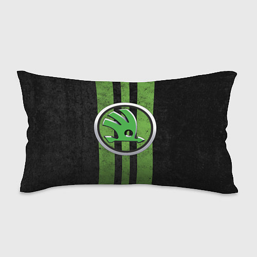 Подушка-антистресс Skoda Green Logo Z / 3D-принт – фото 1