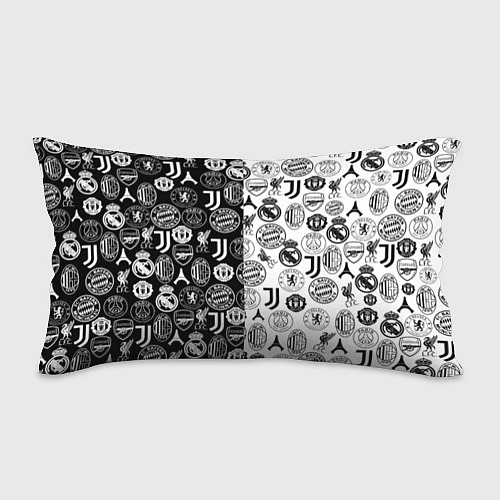 Подушка-антистресс ЛОГОТИПЫ ФУТБОЛЬНЫХ КОМАНД / 3D-принт – фото 1