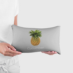 Подушка-антистресс Pineapple cucumber, цвет: 3D-принт — фото 2