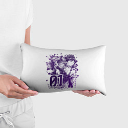 Подушка-антистресс Евангелион, EVA 01, цвет: 3D-принт — фото 2