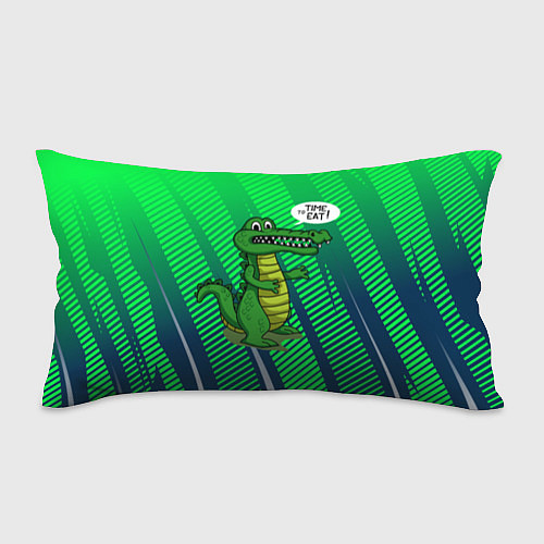 Подушка-антистресс Крокодил: Время кушать / 3D-принт – фото 1