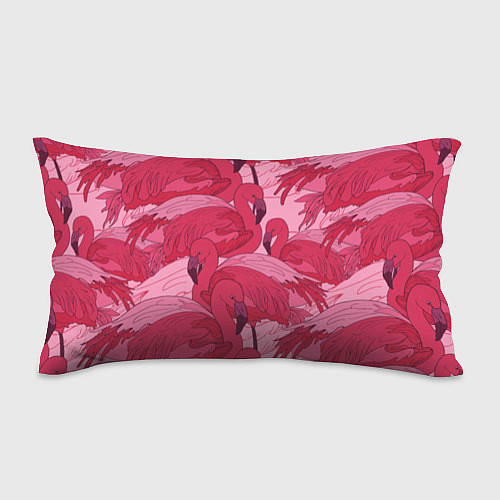 Подушка-антистресс Розовые фламинго / 3D-принт – фото 1