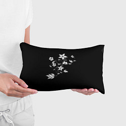 Подушка-антистресс Цвета цветов черное, цвет: 3D-принт — фото 2