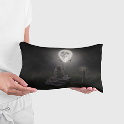 Подушка-антистресс Мопс и луна, цвет: 3D-принт — фото 2