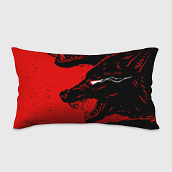 Подушка-антистресс Красный волк 3D