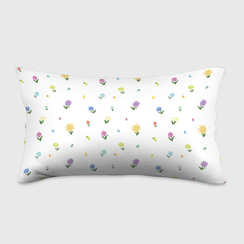 Подушка-антистресс Цветы и бабочки / 3D-принт – фото 1