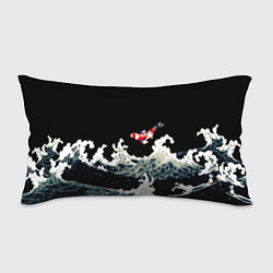 Подушка-антистресс Карп Кои Волна Япония Рыба, цвет: 3D-принт