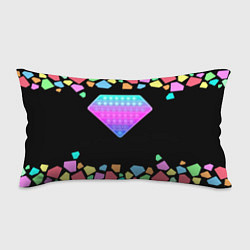 Подушка-антистресс POP IT DIAMOND, цвет: 3D-принт