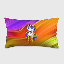 Подушка-антистресс Единорог Unicorn Rainbow Z, цвет: 3D-принт