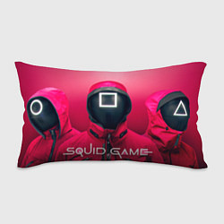 Подушка-антистресс Squid team, цвет: 3D-принт