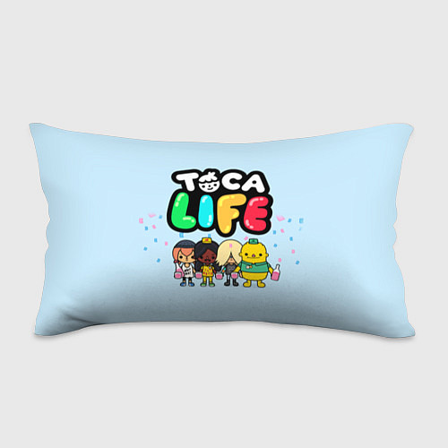 Подушка-антистресс Toca Life: Logo / 3D-принт – фото 1