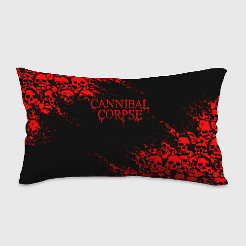 Подушка-антистресс CANNIBAL CORPSE КРАСНЫЕ ЧЕРЕПА / 3D-принт – фото 1