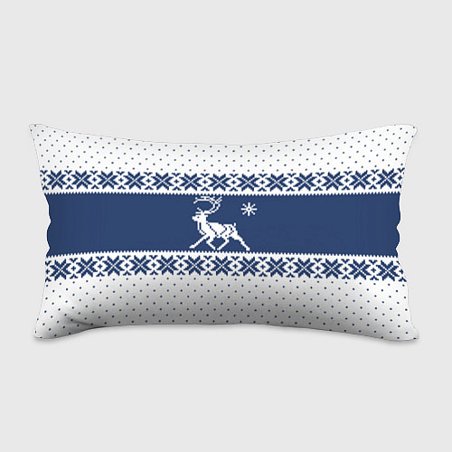 Подушка-антистресс Северный Олень звезда / 3D-принт – фото 1