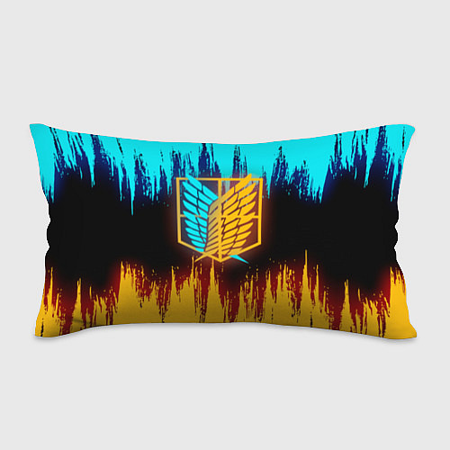 Подушка-антистресс Атака Титанов: Освещение / 3D-принт – фото 1