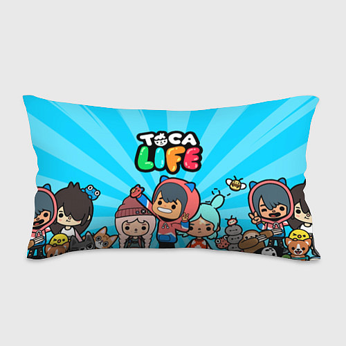 Подушка-антистресс Toca Life: Friends / 3D-принт – фото 1