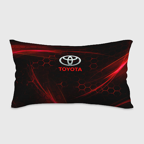 Подушка-антистресс Toyota Неоновые соты / 3D-принт – фото 1