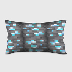 Подушка-антистресс АЛМАЗНАЯ РУДА DIAMOND ORE MINCRAFT, цвет: 3D-принт