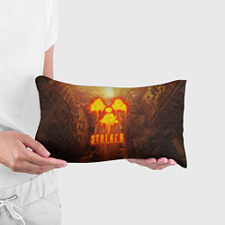 Подушка-антистресс STALKER РАДИАЦИЯ ЧЕРНОБЫЛЬ, ПРИПЯТЬ, цвет: 3D-принт — фото 2