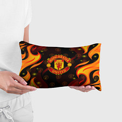 Подушка-антистресс MANCHESTER UNITED FIRE STYLE SPORT ПЛАМЯ, цвет: 3D-принт — фото 2