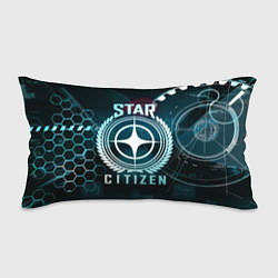 Подушка-антистресс Star Citizen Стар Ситизен, цвет: 3D-принт