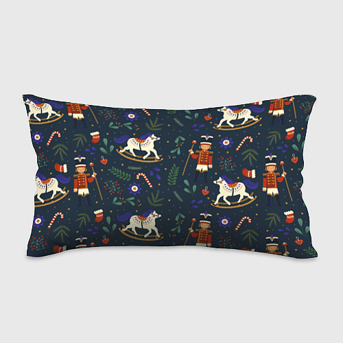 Подушка-антистресс Щелкунчик паттерн с лошадкой / 3D-принт – фото 1