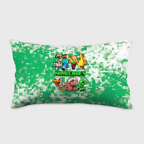 Подушка-антистресс Minecraft персонажи мобы / 3D-принт – фото 1