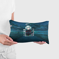 Подушка-антистресс Евангелион Neon Genesis Evangelion, Рей Аянами, цвет: 3D-принт — фото 2