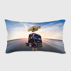 Подушка-антистресс Euro Truck Simulator Евро Трек Симулятор, цвет: 3D-принт