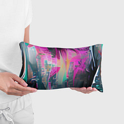 Подушка-антистресс Кибер романтика, цвет: 3D-принт — фото 2