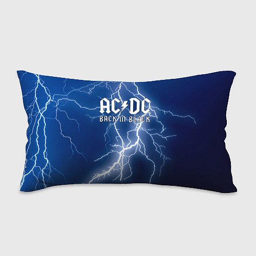 Подушка-антистресс ACDC гроза с молнией / 3D-принт – фото 1