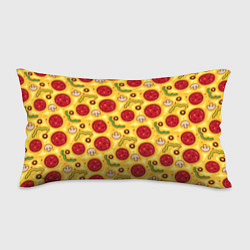 Подушка-антистресс Pizza salami, цвет: 3D-принт