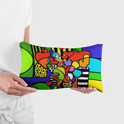 Подушка-антистресс Romero Britto - love you, цвет: 3D-принт — фото 2