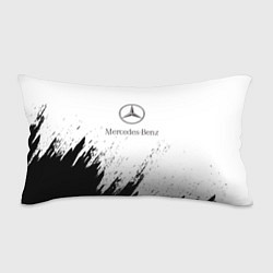 Подушка-антистресс Mercedes-Benz - White texture, цвет: 3D-принт