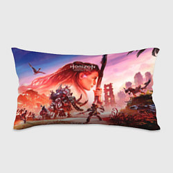 Подушка-антистресс Horizon Forbidden West game poster, цвет: 3D-принт