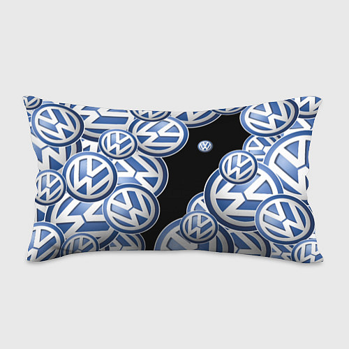 Подушка-антистресс Volkswagen logo Pattern / 3D-принт – фото 1