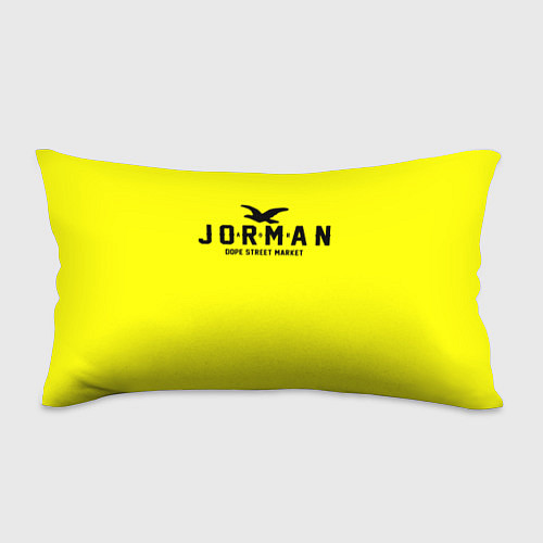 Подушка-антистресс Узор Yellow Jorman Air Dope Street Market / 3D-принт – фото 1