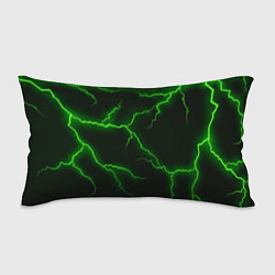 Подушка-антистресс Разряд молнии: Green, цвет: 3D-принт