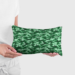 Подушка-антистресс Зеленый монохромный камуфляж, цвет: 3D-принт — фото 2