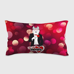 Подушка-антистресс Be My Valentine background, цвет: 3D-принт