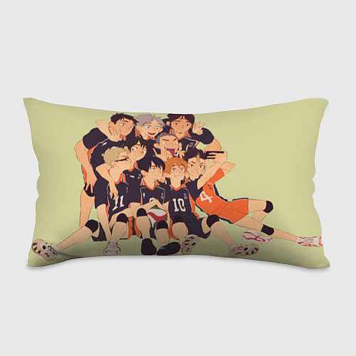 Подушка-антистресс Team Haikyuu!! / 3D-принт – фото 1