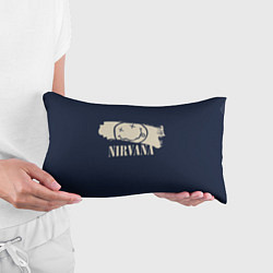 Подушка-антистресс NIRVANA Рок Группа, цвет: 3D-принт — фото 2