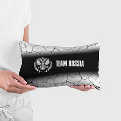 Подушка-антистресс RUSSIA - ГЕРБ Team Russia - Градиент, цвет: 3D-принт — фото 2
