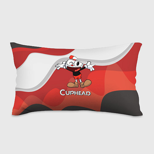 Подушка-антистресс Cuphead веселая красная чашечка / 3D-принт – фото 1