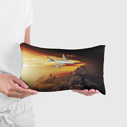 Подушка-антистресс Гражданский самолет Ил 96-300, цвет: 3D-принт — фото 2